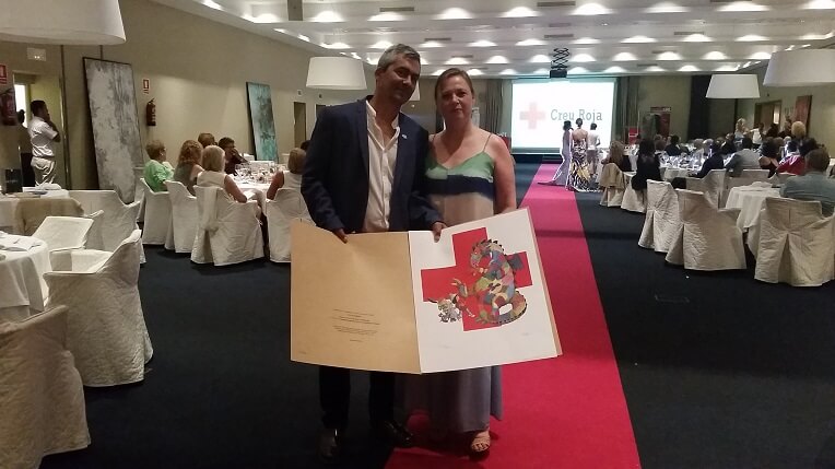colaboracion con creu roja sitges