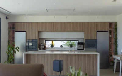 Un espacio abierto, simétrico y con alma gourmet