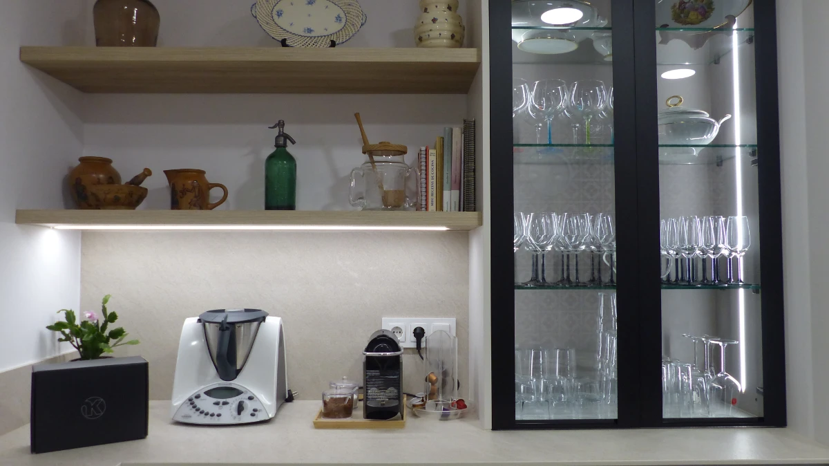 Reforma de cocina – Diseño en dos ambientes