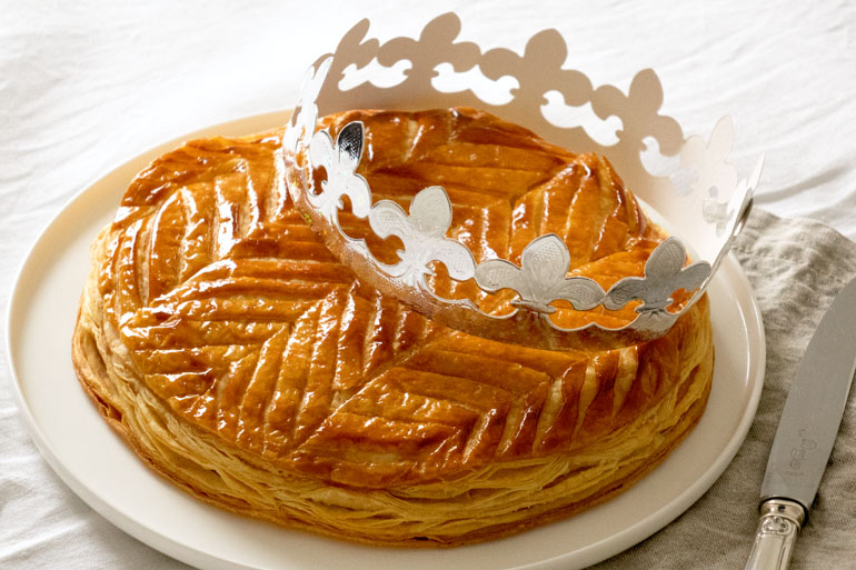 “ Galette des rois” (el roscón de reyes en Francia)