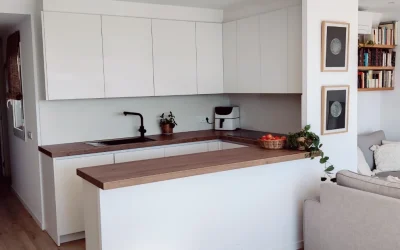 Más espacio con una cocina abierta en Sitges