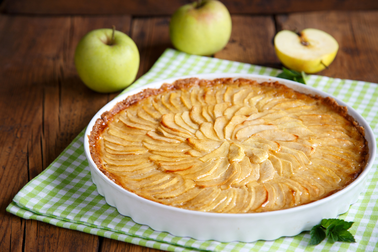 Receta “tarte aux pommes” de la familia (tarta de manzanas)
